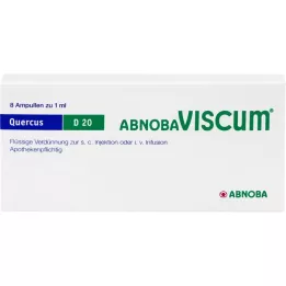 ABNOBAVISCUM Quercus D 20 ampullid, 8 tk