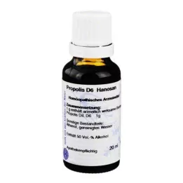 PROPOLIS D 6 lahjendus, 20 ml