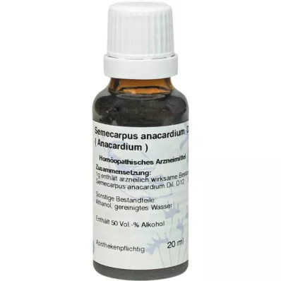 ANACARDIUM D12 lahjendus, 20 ml