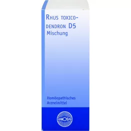 RHUS TOXICODENDRON D5 lahjendus, 20 ml