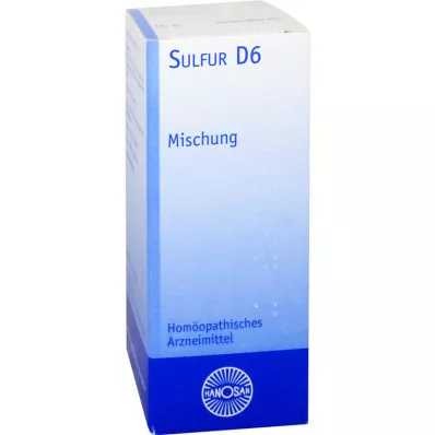SULFUR D6 lahjendus, 20 ml SULFUR D6 lahjendus, 20 ml