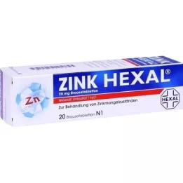 ZINK HEXAL hüppaja tabletid, 20 tk