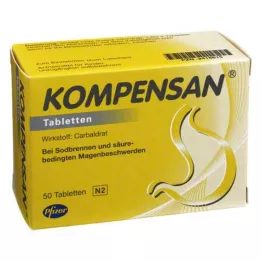 KOMPENSAN Tabletid 340 mg, 50 tk