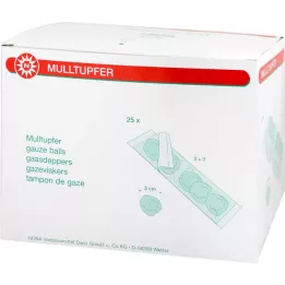 TUPFER Komplekt 2+3 steriilne, 25 tk