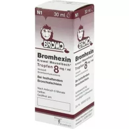 BROMHEXIN Krewew meselb.droppten 8mg/ml, 30 ml