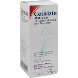 CETIRIZIN STADA mahl 10 mg/10 ml, 75 ml
