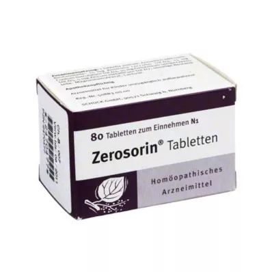 Zerosorin tabletid, 80 tk