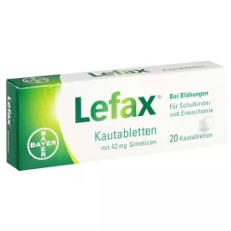 LEFAX närimistabletid, 20 tk