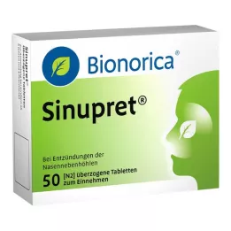 SINUPRET kaetud tabletid, 50 tk