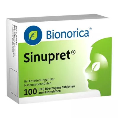 SINUPRET kaetud tabletid, 100 tk