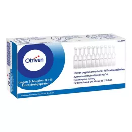 OTRIVEN 0,1% ninatilgad ühekordse annusena, 40X0,3 ml