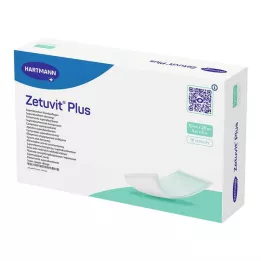 ZETUVIT pluss täiendav imemine compr.steril 10x20 cm, 10 tk