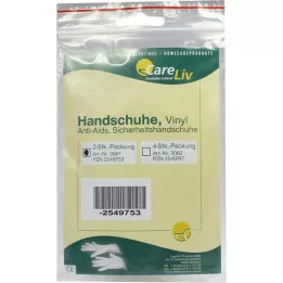 HANDSCHUHE Vinüül Anti Aids, 2 tk