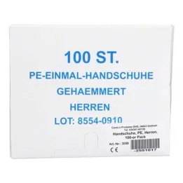 HANDSCHUHE PE Mehed, 100 tükki