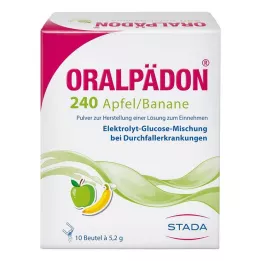 ORALPÄDON 240 õuna banaanipulber, 10 tk