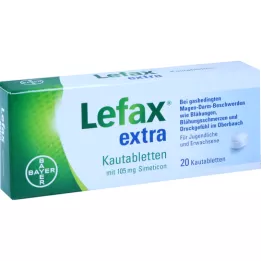 LEFAX täiendavad närimistabletid, 20 tk