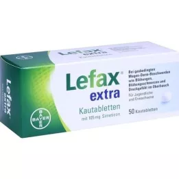 LEFAX täiendavad närimistabletid, 50 tk