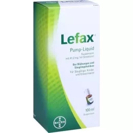 LEFAX pumba vedelik, 100 ml