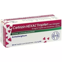 CETIRIZIN HEXAL tilgad allergiad, 20 ml