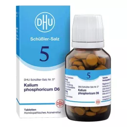 BIOCHEMIE DHU 5 Kalium phosphoricum D 6 tabletti, 200 tk