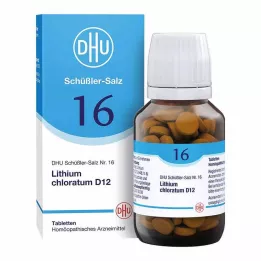 BIOCHEMIE DHU 16 liitiumkloratum D 12 tabletid, 200 tk