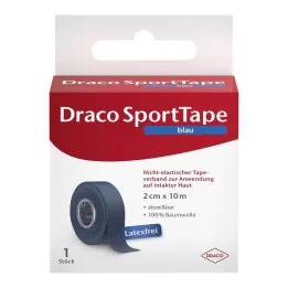 Draco teipside 10mx2cm sinine, 1 tk