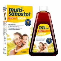 MULTI SANOSTOL Sirup ilma lisatud suhkruta, 260 g