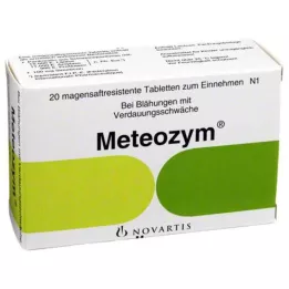 METEOZYM kilega kaetud tabletid, 20 tk