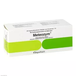 METEOZYM Õhukese polümeerikattega tabletid, 50 tk