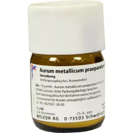 AURUM METALLICUM PRAEPARATUM D 12 Trituratsioon, 50 g