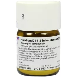 PLUMBUM D14 2 osad/ STANNUM D14 1 osa Triteratsioon, 50 g