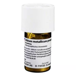 STIBIUM METALLICUM PRAEPARATUM D 20 Trituratsioon, 20 g