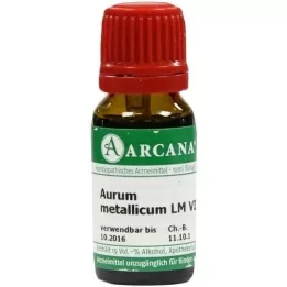 AURUM METALLICUM LM 6 lahjendus, 10 ml