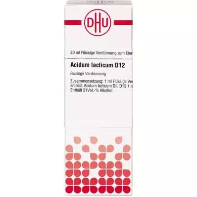 ACIDEEMI LACTIC D12, 20 ml