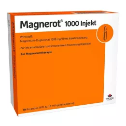 MAGNEROT 1000 süstige ampulle, 10x10 ml