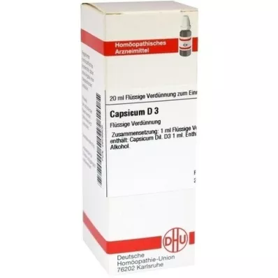 Capsicum D3, 20 ml Capsicum D3, 20 ml