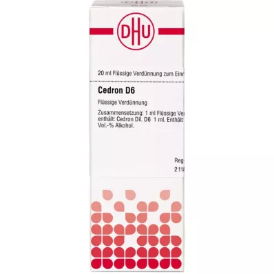 CEDRON D 6 Lahjendus, 20 ml CEDRON D 6 Lahjendus, 20 ml