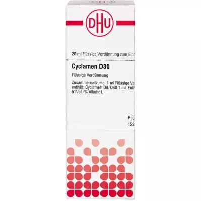 Cyclamen D30, 20 ml