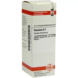 Damiana D 4 Lahjendus, 20 ml