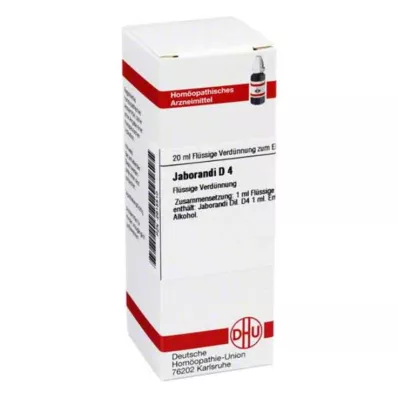 JABORANDI D 4 Lahjendus, 20 ml
