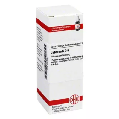 JABORANDI D 6 Lahjendus, 20 ml