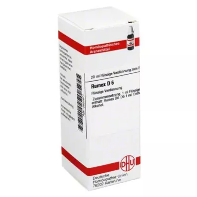 RUMEX D 6 Lahjendus, 20 ml RUMEX D 6 Lahjendus, 20 ml