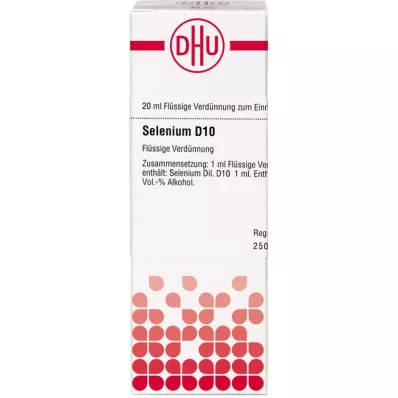 SELENIUM D 10 Lahjendus, 20 ml SELENIUM D 10 Lahjendus, 20 ml