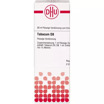 TABACUM D 8 Lahjendus, 20 ml