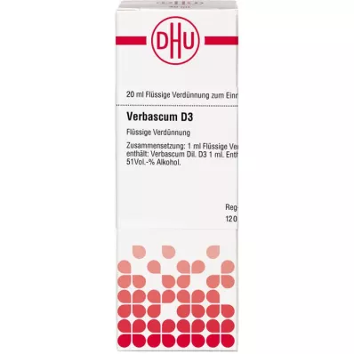 Verbaskum D 3, 20 ml