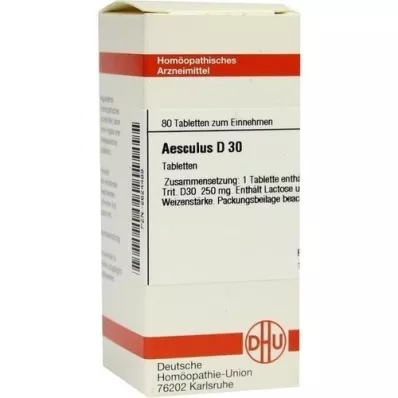 Aesculus D30, 80 tk