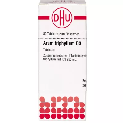 ARUM TRIPH D 3, 80 tk ARUM TRIPH D 3, 80 tk