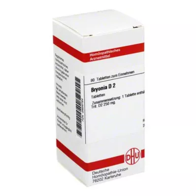 BRYONIA D 2 tabletid, 80 tk