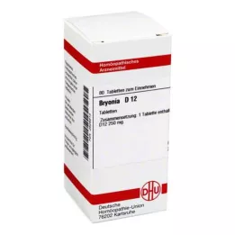 BRYONIA D 12 tabletti, 80 tk