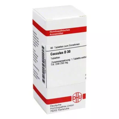 COCCULUS D 30 tabletti, 80 tk COCCULUS D 30 tabletti, 80 tk